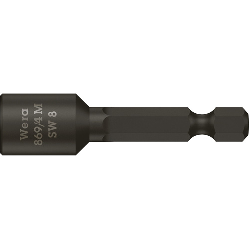 Nutsetters, 8 mm Tip, 1/4" Drive, 50 mm L, Magnetic The Estey Group