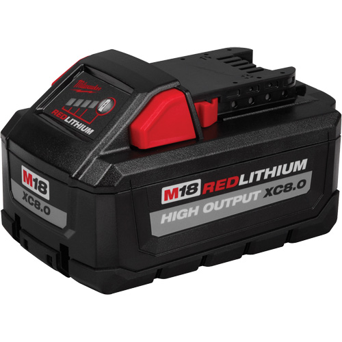 Bloc-pile M18 Redlithium High Output XC8.0, Lithium-ion, 18 V, 8,0 Ah The Estey Group