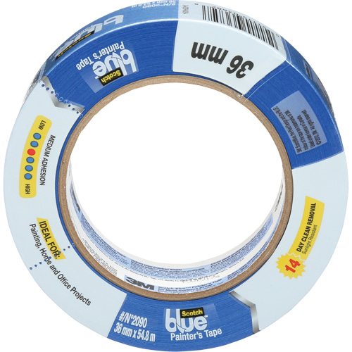 ScotchBlue Original Painter's Tape 2090, 36 mm (1-2/5") x 55 m (180'), Blue The Estey Group