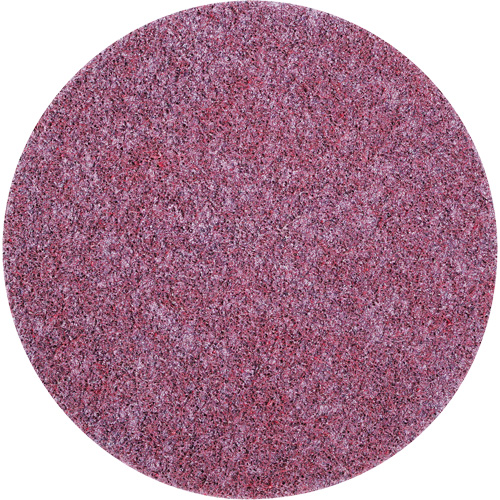 Disque de ponçage et de rectification l&eacute;ger Scotch-Brite Roloc, 3" dia., Grain Cors&eacute;, Oxyde d'aluminium The Estey Group