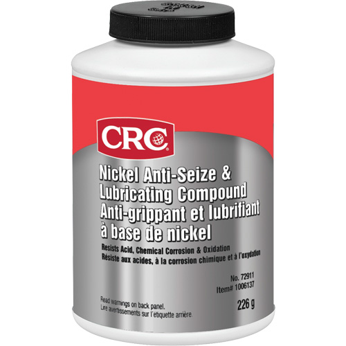 Compos&eacute; lubrifiant antigrippage au nickel, 226 g, 425°F (218°C) temp&eacute;rature efficace max. The Estey Group