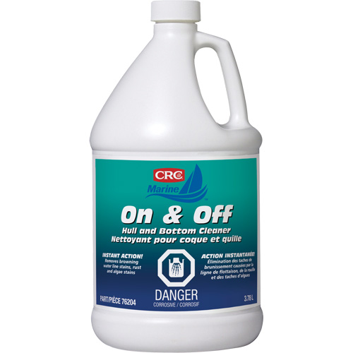 Nettoyant pour coques et parois inf&eacute;rieures de bateaux On & Off, 3,78 L, Cruche The Estey Group