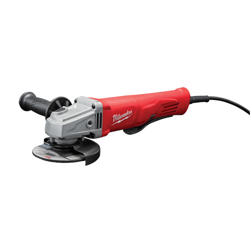 Small Angle Grinder with Lock-On Paddle Switch, 4-1/2", 120 V, 11 A, 12000 RPM The Estey Group