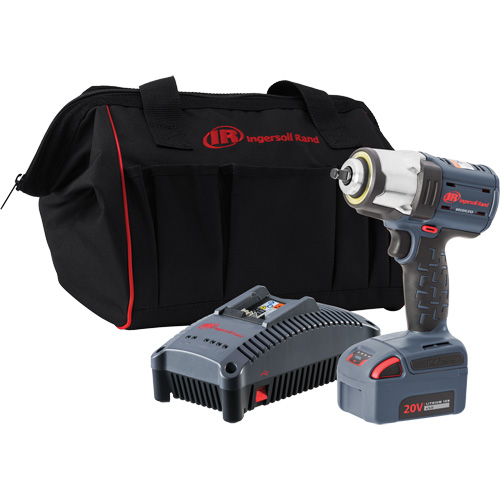 IQv20 Compact Cordless Impact Wrench Kit, 20 V, 3/8" Socket The Estey Group