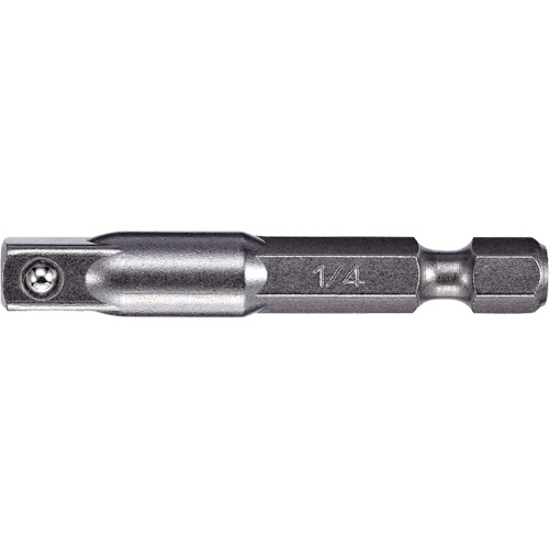 Adapter & Extension, 1/4" Drive Size, 1/4" Male Size, Ball, 2" L The Estey Group