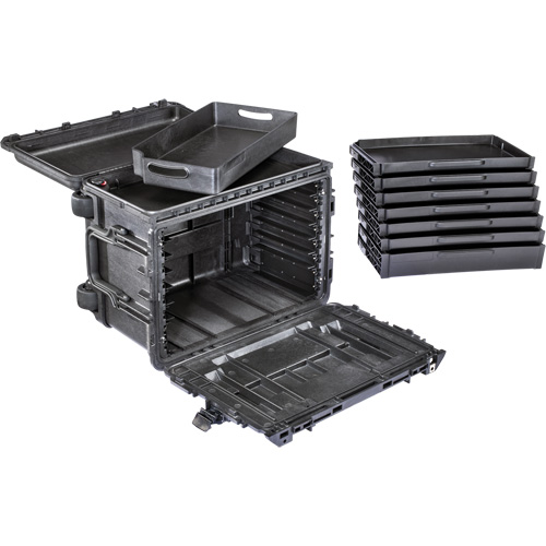 Gen 2 Mobile Tool Chest, 24" W, 6 Drawers, Black The Estey Group