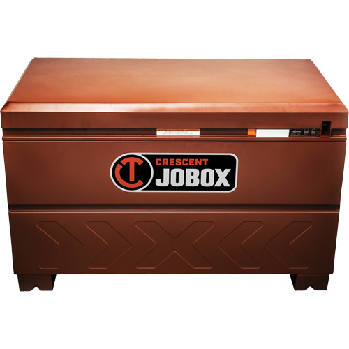 Site-Vault Chest, 42" x 20" x 27-1/2", Steel, Orange The Estey Group