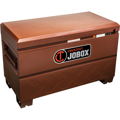 Site-Vault Chest, 42" x 20" x 27-1/2", Steel, Orange The Estey Group