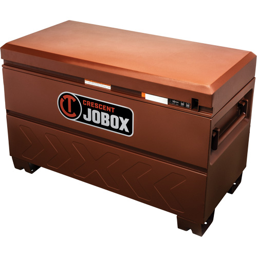 Site-Vault Chest, 42" x 20" x 27-1/2", Steel, Orange The Estey Group