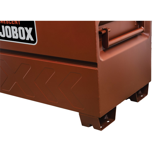 Site-Vault Chest, 42" x 20" x 27-1/2", Steel, Orange The Estey Group