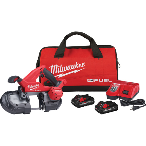 M18 Fuel Compact Band Saw Kit, 18 V, 3-1/4" Capacity The Estey Group