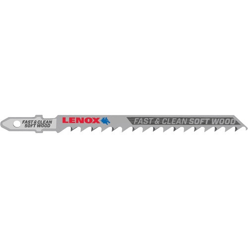 Clean Cutting Wood Jigsaw Blade, Bi-Metal, T-Shank, 4" L, 6 TPI The Estey Group