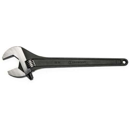 Cl&eacute; &agrave; molette, 18" lo, la max. 2", Noir The Estey Group