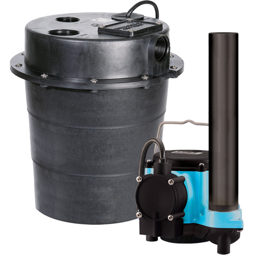 WRS Series Submersible Pump, 45 GPM, 115 V, 9 A, 1/3 HP The Estey Group