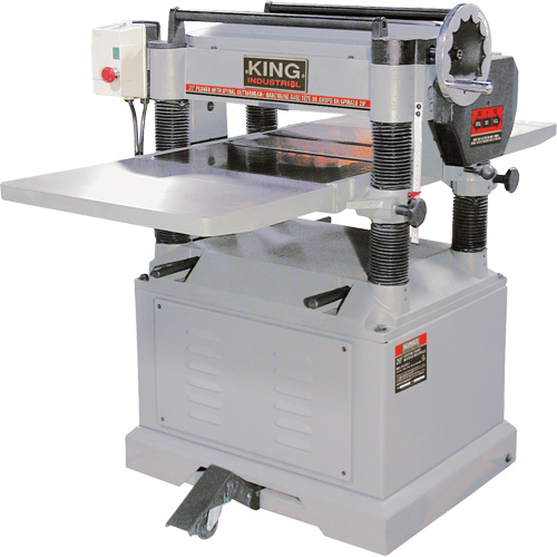 Planer with Spiral Cutterhead, 56-1/2" W x 40" L x 42" H, 5000 RPM No Load Speed The Estey Group
