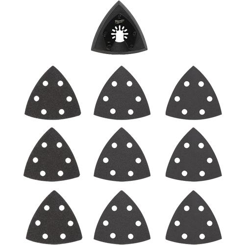 3-1/2" Open-Lok Triangle Sanding Pad Kit The Estey Group