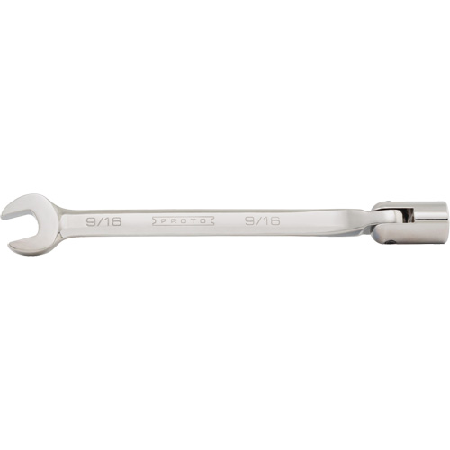 Cl&eacute; mixte &agrave; t&ecirc;te flexible, 12 pans, 3/8", Fini Satin The Estey Group