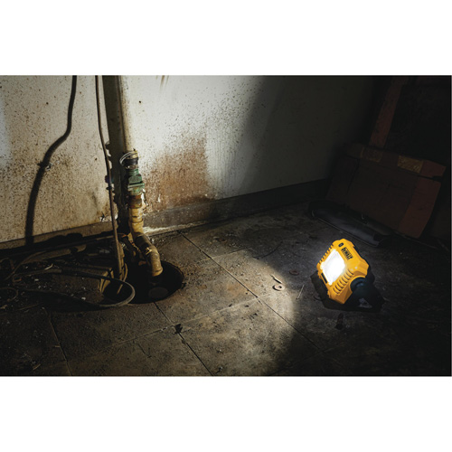 Lampe d'&eacute;clairage direct compact 12V/20V Max, DEL, 2000 Lumens The Estey Group