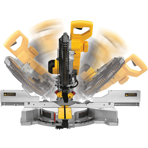 Scie &agrave; onglets combin&eacute;s coulissante &agrave; double biseau, 12", 15 A, 120 V The Estey Group