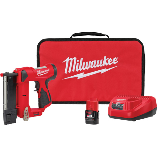 M12 23 Gauge Pin Nailer Kit, 12 V, Lithium-Ion The Estey Group