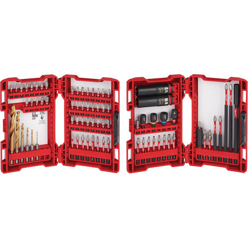 Ensemble de tournevis et perceuse &agrave; chocs Shockwave The Estey Group