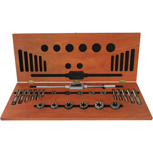 DRILLCO Tap & Hex Die Set, 18 Pieces The Estey Group