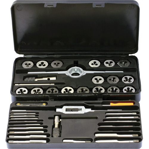DRILLCO Metric Tap & Die Set, 36 Pieces The Estey Group