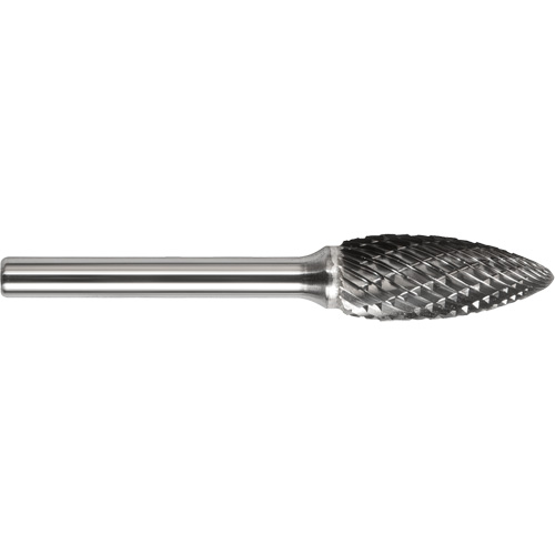 Fraise en forme de flamme &agrave; double coupe DRILLCO, SH-41L2 The Estey Group