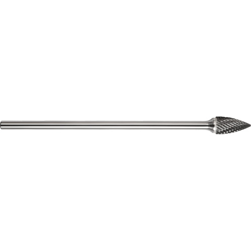 DRILLCO Single Cut Flame Shaped Burr, SG-1L6 The Estey Group