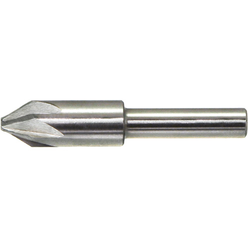 Fraise sans broutage DRILLCO, 5/8", Acier rapide, Angle de 82°, 6 cannelures The Estey Group