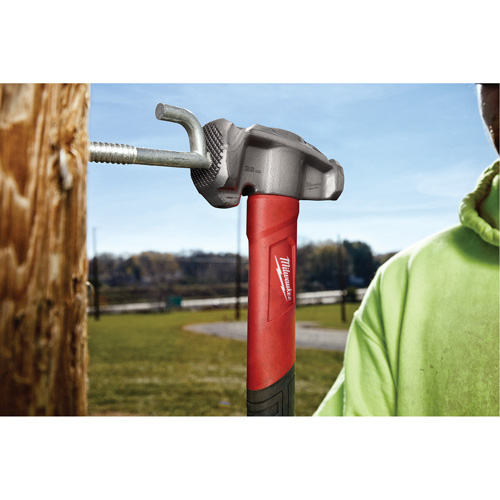 Marteau de monteur de lignes 4-en-1, 32 oz, Prise en Fibre de verre, 15" lo The Estey Group