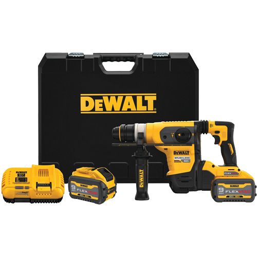 MAX* SDS Plus Rotary Hammer Kit, 60 V, 1-1/4", 725/0-725 RPM The Estey Group