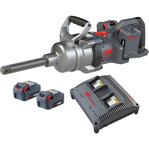 High Torque Cordless Impact Wrench Kit with 6" Anvil, 20 V, 1" Socket The Estey Group