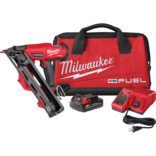 M18 Fuel 15 Gauge Finish Nailer Kit, 18 V, Lithium-Ion The Estey Group