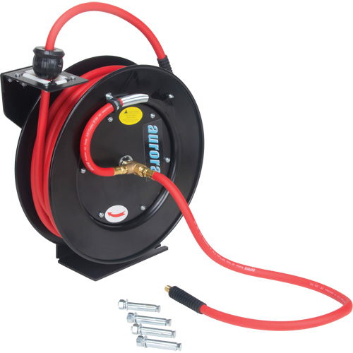 Hose Reel, Air/Water, 1/2" x 50', Single Hose, 300 psi The Estey Group