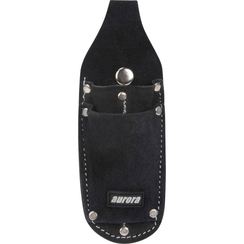 Utility Pouch, Knife Holder, Leather, 3 Pockets The Estey Group