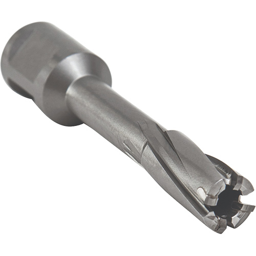 Core Cut Annular Cutter with Weldon Shank, 12 mm Diameter, Carbide, 55 mm Depth of Cut, 3/4" Shank The Estey Group