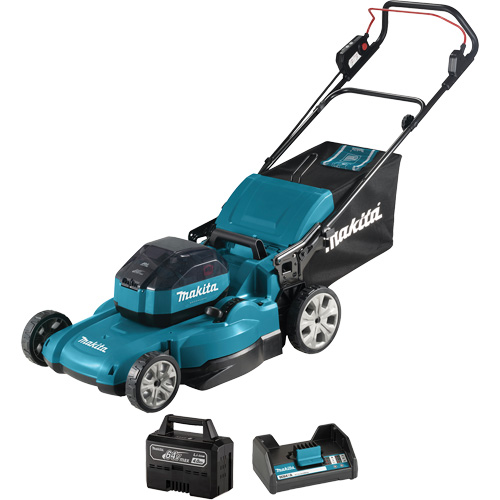 Tondeuse sans fil avec moteur sans balai, Pouss&eacute;e, &agrave; pile, Largeur de coupe 21" The Estey Group