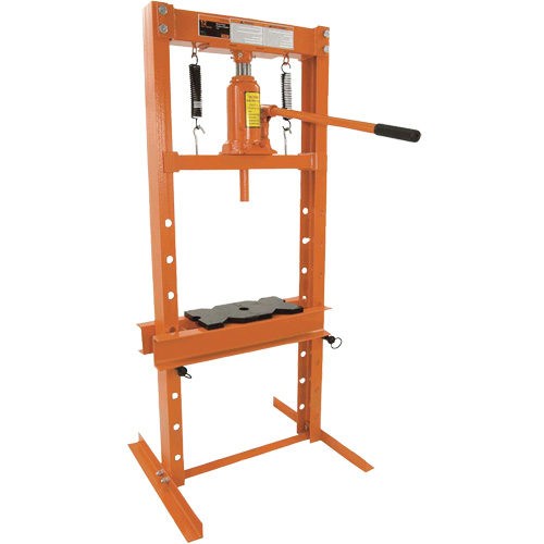 Heavy-Duty Shop Press, 12 Ton(s) Capacity The Estey Group