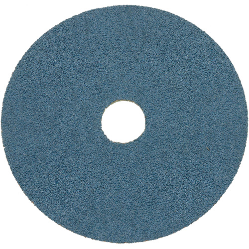 Disque de ponçage en fibre de r&eacute;sine, 7" dia., Grain Z24, Alumine de zirconium The Estey Group
