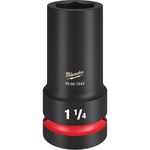Douille &agrave; paroi extra mince Shockwave Impact Duty, Chocs, 1-1/4", Prise 1", 6 pans, Profond The Estey Group
