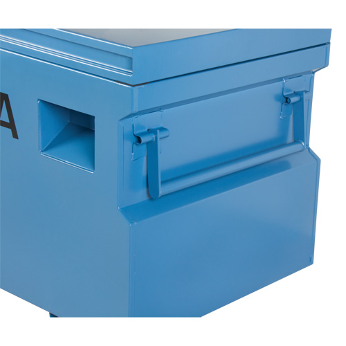 Jobsite Tool Box, 60" x 24" x 27-1/2", Steel, Blue The Estey Group