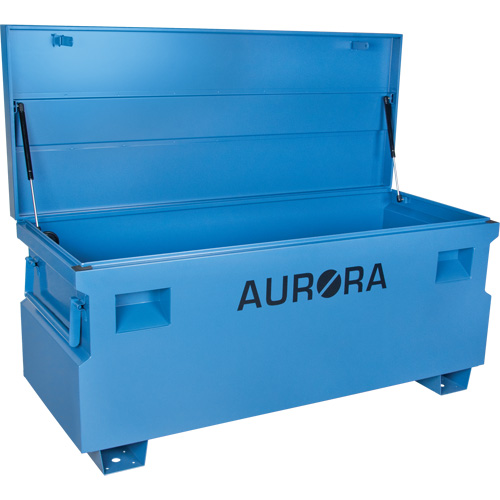 Jobsite Tool Box, 60" x 24" x 27-1/2", Steel, Blue The Estey Group
