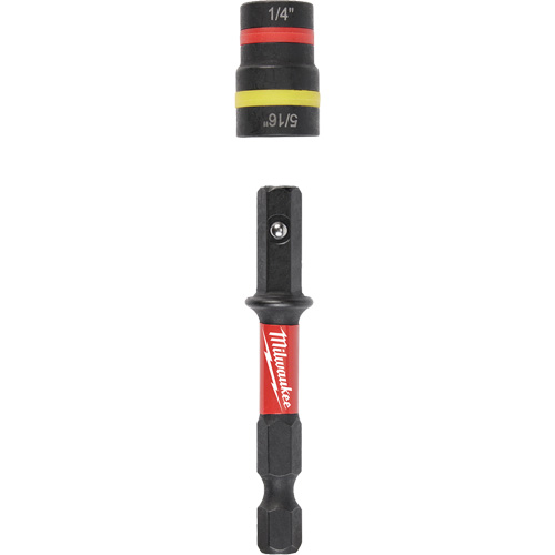 Tourne-&eacute;crou 2-en-1 Shockwave Impact Duty Quik-Clear, 5/16"/1/4" prise, 2-1/4" lo, Magn&eacute;tique The Estey Group