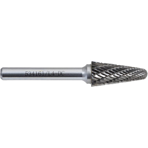L4-DC Fraise conique 9 JET-KUT (embout rayon), 1/2" dia. The Estey Group