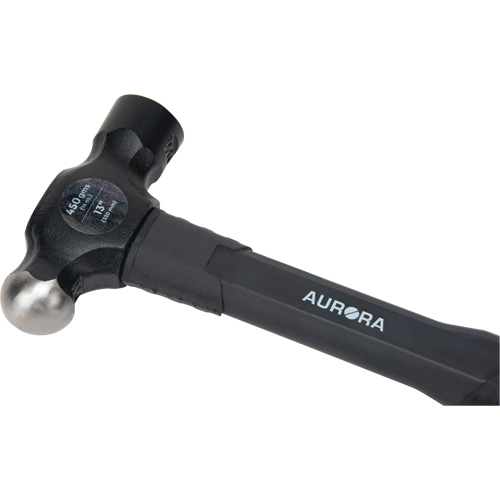 Ball Pein Hammer, 16 oz. Head Weight, Plain Face, Fibreglass Handle The Estey Group
