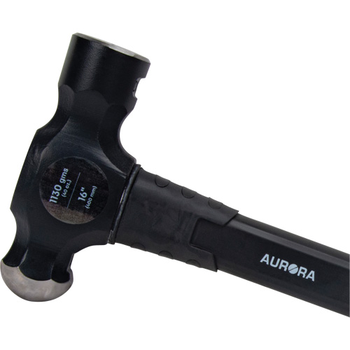 Ball Pein Hammer, 40 oz. Head Weight, Plain Face, Fibreglass Handle The Estey Group