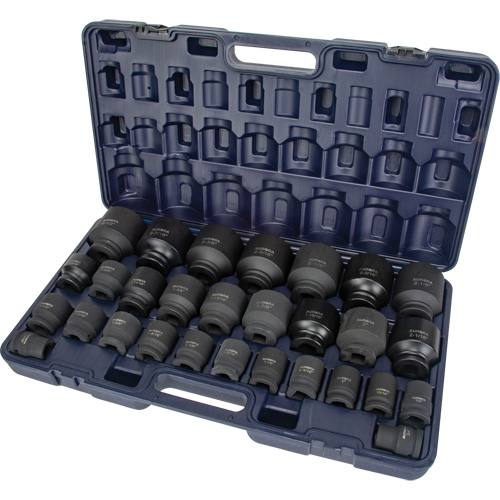 Jeu de douilles SAE, 29 Mcx, Chocs, Prise de 3/4" The Estey Group