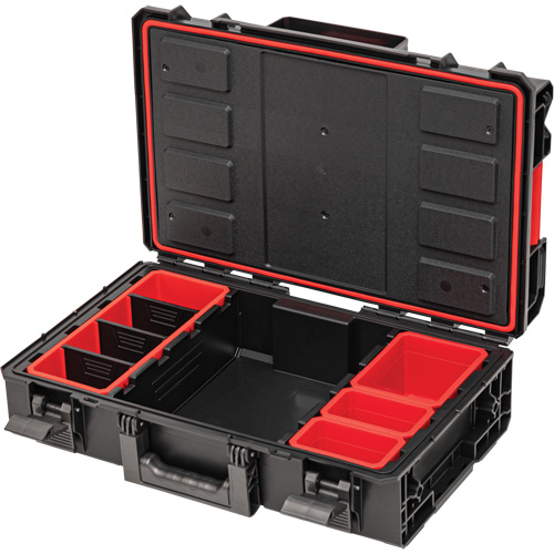 Petite boîte &agrave; outils Arx, 23" x 15" x 7-1/2", Noir The Estey Group