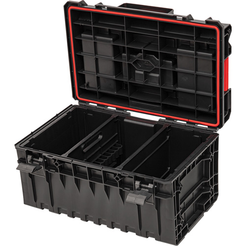 Arx&reg; Medium Toolbox, 23" x 15-1/5" x 12-3/5", Black The Estey Group
